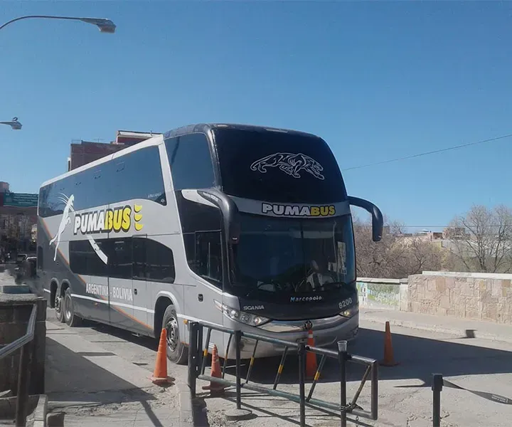 Herméticamente A escala nacional cocodrilo Viajá desde Buenos Aires hasta Bolivia con Puma Bus